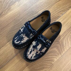 Dr Martens Adrian Snaffle Pony Hair Loafers - Suede Women’s Size 8 - NEW w/o Box